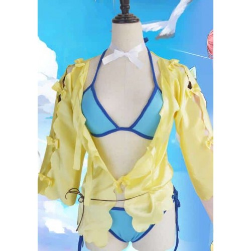 Fate Grand Order Frankenstein Swim Cosplay Costume