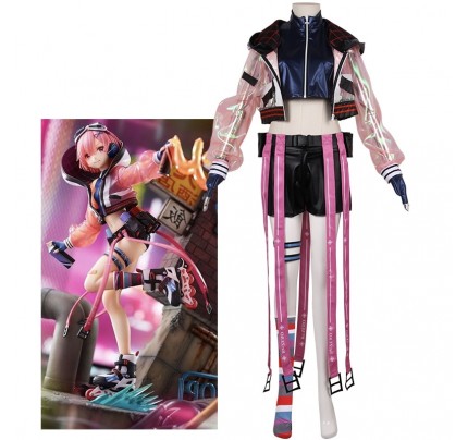 Re Zero Ram Figure Neon City Ver Cosplay Costume
