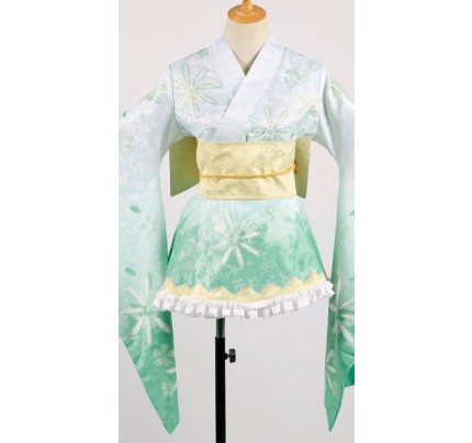 Date A Live Yoshino Kimono Cosplay Costume