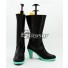 Mahouka Koukou no Rettousei Shiba Miyuki Black Cosplay Shoes