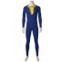 Shazam Captain Marvel Billy Batson Blue Cosplay Costume