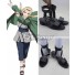 Naruto Tsunade Black Cosplay Shoes