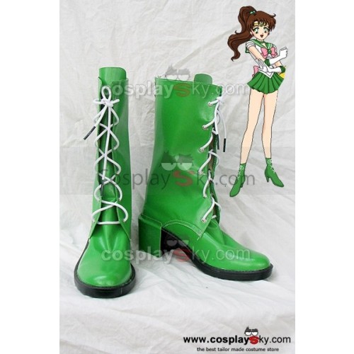 Sailor Moon Jupiter Cosplay Boots