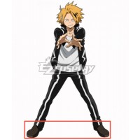 My Hero Academia Boku no Hero Akademia Denki Kaminari Brown Cosplay Shoes