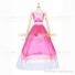 Cinderella Cosplay Costume Pink Princess Dress