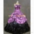 Southern Belle Satin Off-shoulder Dress Evening Ball Gown Lavender