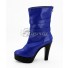 Sailor Moon Sailor Uranus Haruka Tenou Blue Shoes Cosplay Boots