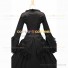 Southern Belle Retro Gothic Lolita Falbala Evening Ball Gown Black Dress