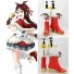 Love Live! Sunshine!! Sakurauchi Riko Christmas Ver. Red Shoes Cosplay Boots