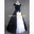 Old West Saloon Girls Period Dress Gothic Ball Gown Black Dress