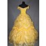 Beauty And The Beast Princess Belle Dress Cosplay Costume A