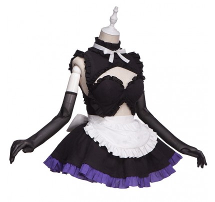 Fate Grand Order Scathach Maid Cosplay Costume