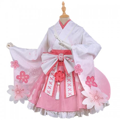 My Hero Academia Ochako Uraraka Flower Festival Kimono Cosplay Costume