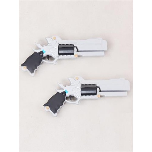 9.8" ELSWORD Shooting Guardian Chung Silver Shooter PVC Cosplay Prop-1113