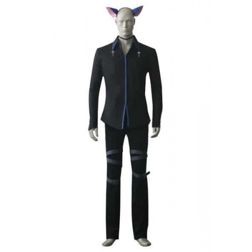 Shugo Chara Tsukiyomi Ikuto Cosplay Costume