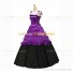 Reenactment Gothic Lolita Civil War Victorian Ball Gown Purple Dress