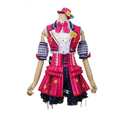 BanG Dream PoppinParty Cheerful Star Saya Yamabuki Cosplay Costume