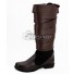 Star Wars The Last Jedi Luke Skywalker Brown Shoes Cosplay Boots