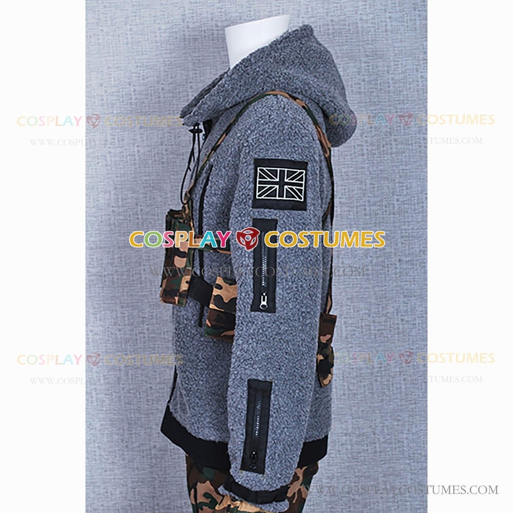 Game Call of Duty 6 cosplay costume jacket ghost sweater uniform Ghost coat