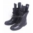 Marvel Black Panther 2018 Movie Erik Killmonger Black Shoes Cosplay Boots