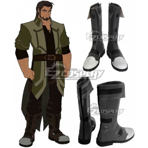 RWBY Volume 4 Hazel Rainart Brown Shoes Cosplay Boots