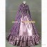 Victorian Style Royal Queen Renaissance Dress Royal Princess Fantasy Dress Purple Stripes