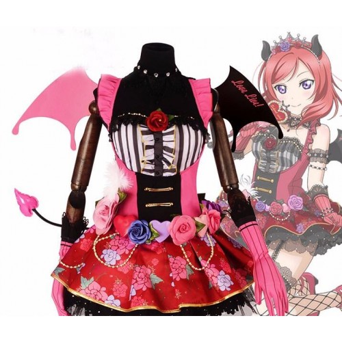 Love Live Maki Nishikino Little Devil Ver Cosplay Costume