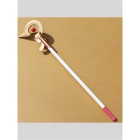 47" Magical Girl Lyrical Nanoha Takamachi Nanoha Wand PVC Cosplay Prop