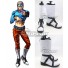 JoJo's Bizarre Adventure Guido Mista White Shoes Cosplay Boots