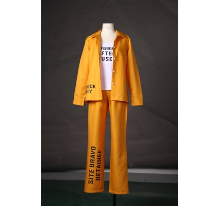 Suicide Squad Harley Quinn Prison Cosplay Costume