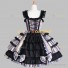 Sweet Dolly Lolita Dress Floral Print Strap Dress Princess Fancy Costume