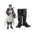 Seraph of the End Vampire Reign Owari no Serafu Crowley Eusford Black Shoes Cosplay Boots