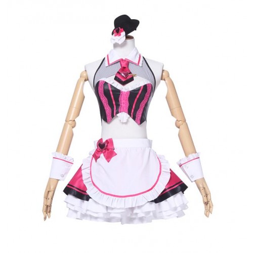 Fate Grand Order Valentine's Day Rin Tohsaka Chocolate Maid Dress Cosplay Costume