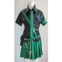 Vocaloid 2 Love Is War Hatsune Miku Green Cosplay Costume