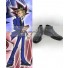 Yu-Gi-Oh!-ONLINE Duel Monsters Yu Gi Oh Yugioh KONAMI Konam Mutou Yugi Black Cosplay Shoes