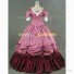 Alice in Wonderland Country Lolita Floral Dress Ball Gown Cherry Red