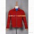 Smallville Cosplay Clark Kent Costume Red Denim Jacket Coat