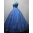 Movie Cinderella Princess Dress Cosplay Costume