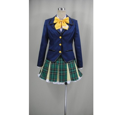 Battle Girl High School Junior High School Uniform Cosplay Costume