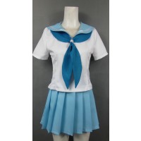 Kill La Kill Mako Mankanshoku School Uniform Cosplay Costume