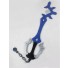 39"Kingdom Hearts Birth By Sleep Aqua Keyblade Replica Cosplay Prop