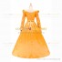 Gothic Lolita Victorian Queen Elizabeth Theatre Orange Lace Prom Ball Gown Dress