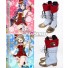 Love Live! Lovelive! Standard Bearer Kotori Minami Umi Sonoda White Shoes Cosplay Boots