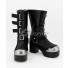 7 Sins Leviathan Black Shoes Cosplay Boots