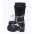 Fate Grand Order FGO Caster Merlin Black Golden Shoes Cosplay Boots