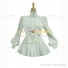 Elegant Victorian Style Blouse Ruffle Reenactment Blouse White