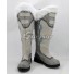 Overwatch OW Dr. Mei Ling Zhou Grey Shoes Cosplay Boots