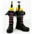 LOL League Of Legends Loose Cannon Jinx Black Shoes Cosplay Boots