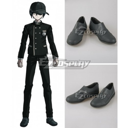 Danganronpa V3: Killing Harmony Shuichi Saihara Grey Cosplay Shoes