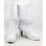 Marvel Captain Marvel Monica Rambeau White Shoes Cosplay Boots